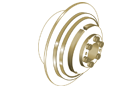 Three-dimensional drawing of a SecMatic torque limiters